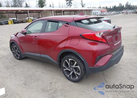 2019 Toyota C-Hr Xle z USA, uszkodzony, nr VIN JTNKHMBX2K1014414